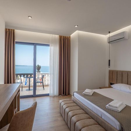 Keos Hotel Sarande Bagian luar foto
