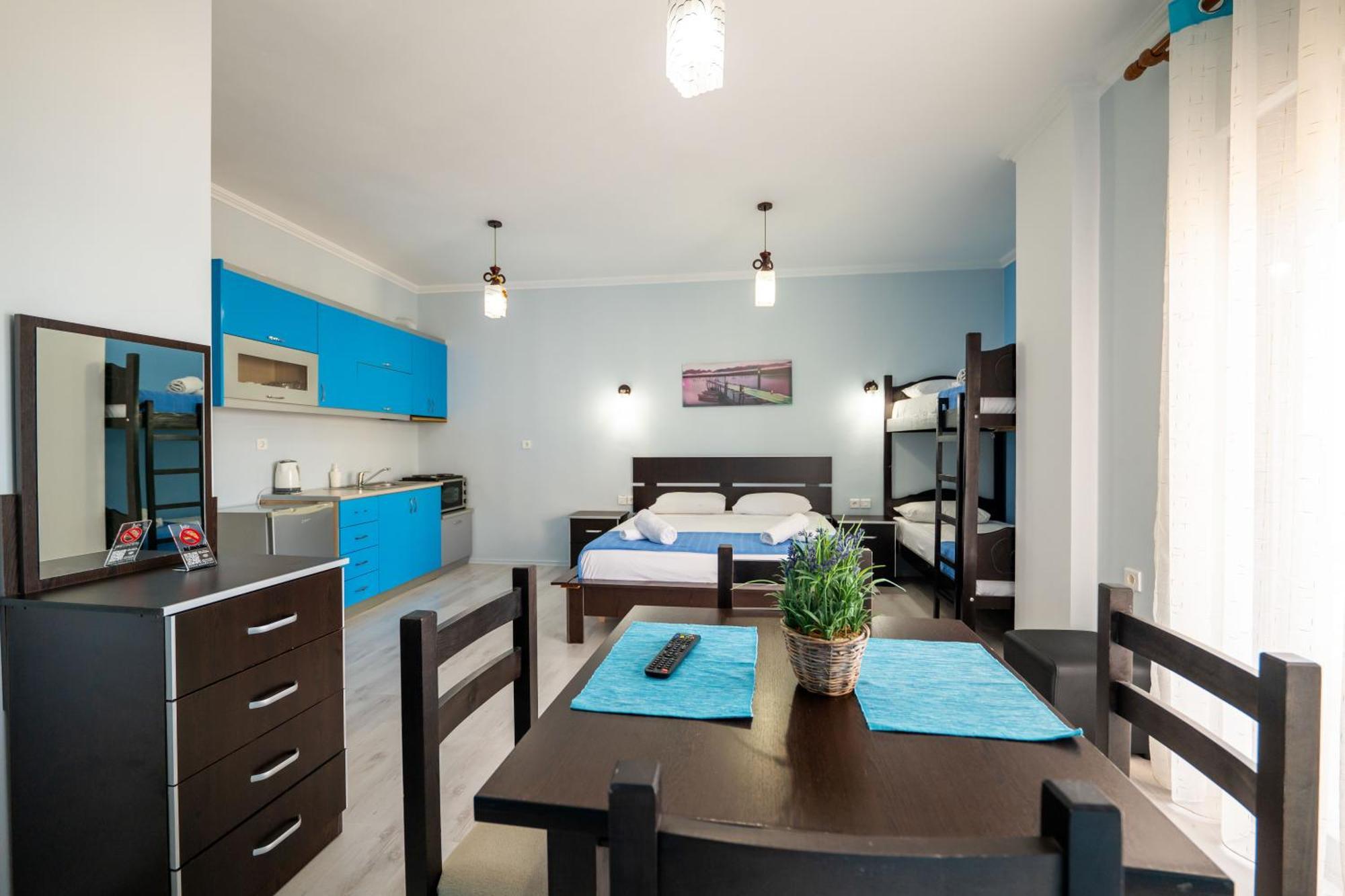 Keos Hotel Sarande Bagian luar foto