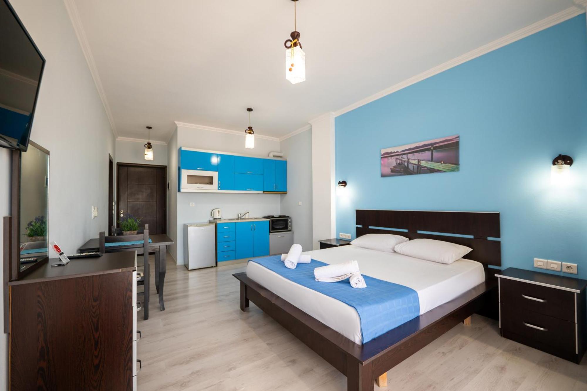 Keos Hotel Sarande Bagian luar foto