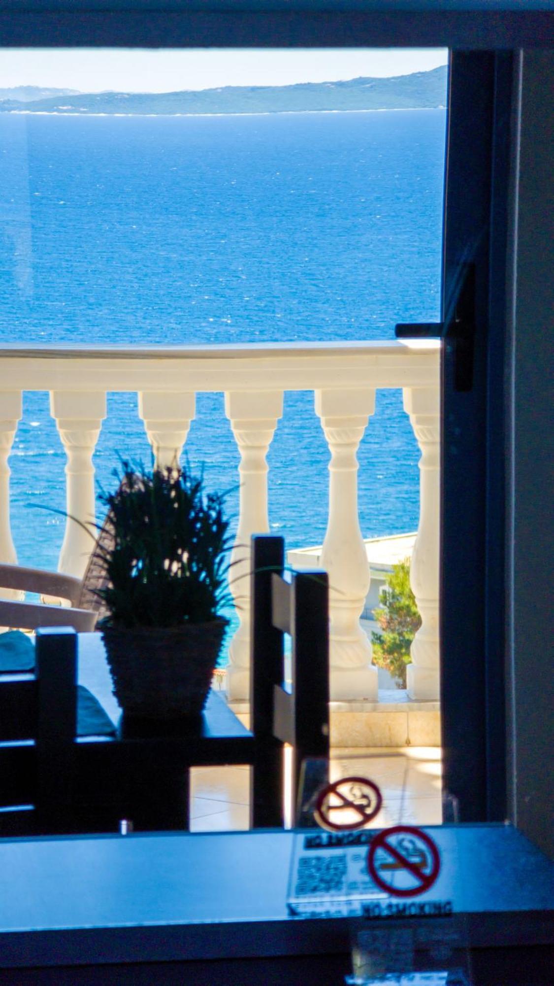 Keos Hotel Sarande Bagian luar foto